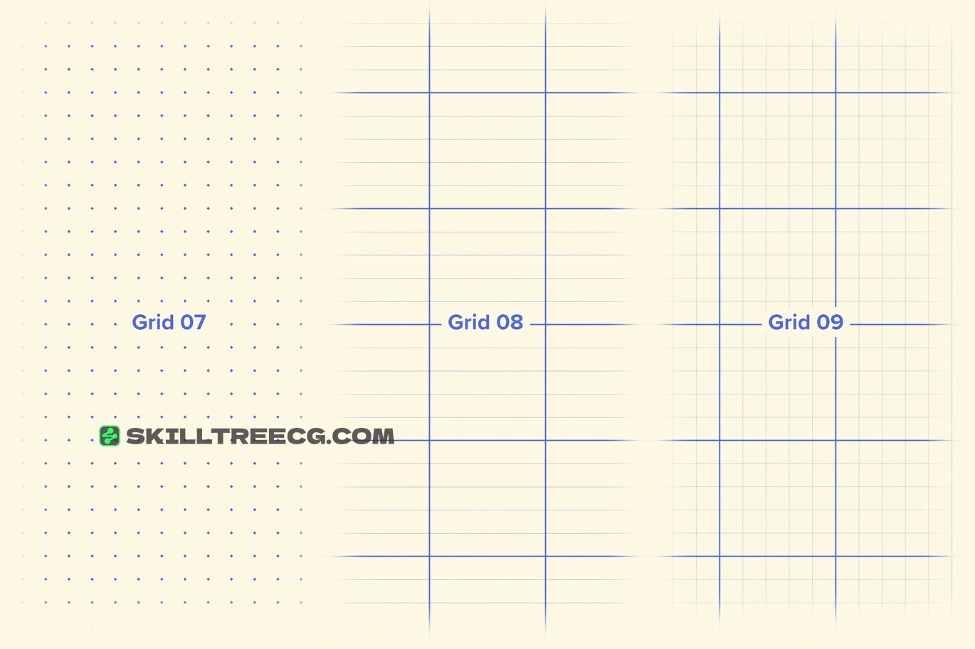 图片[4]-Essential Geometry Grid Backgrounds（027457）-技能树